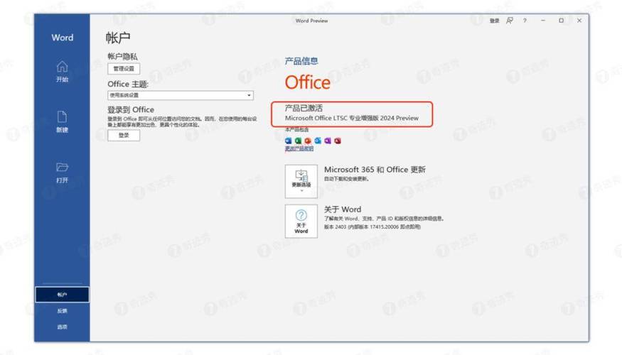 KMS和Ohook激活方式都支持激活Office 2024